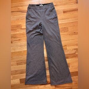 Max Studio Stretchy Bootcut Full Length Pants Black & White size XS